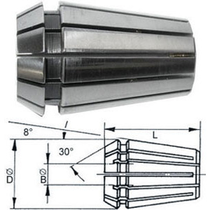 1561GF - DIN 6499-B/ISO 15488 ER/ESX COLLETS FOR CHUCKS, HIGH PRECISION, WIDE OPENING - Prod. SCU - Orig. Fahrion